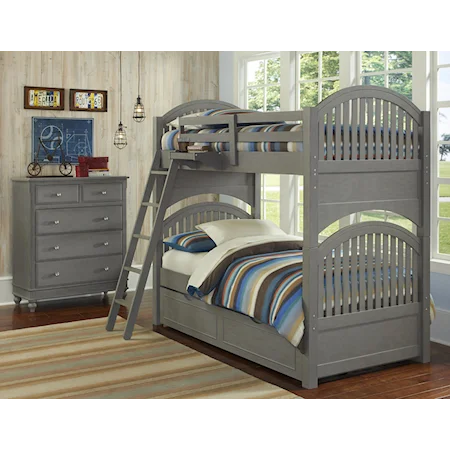 Twin Trundle Bunk Bed Group